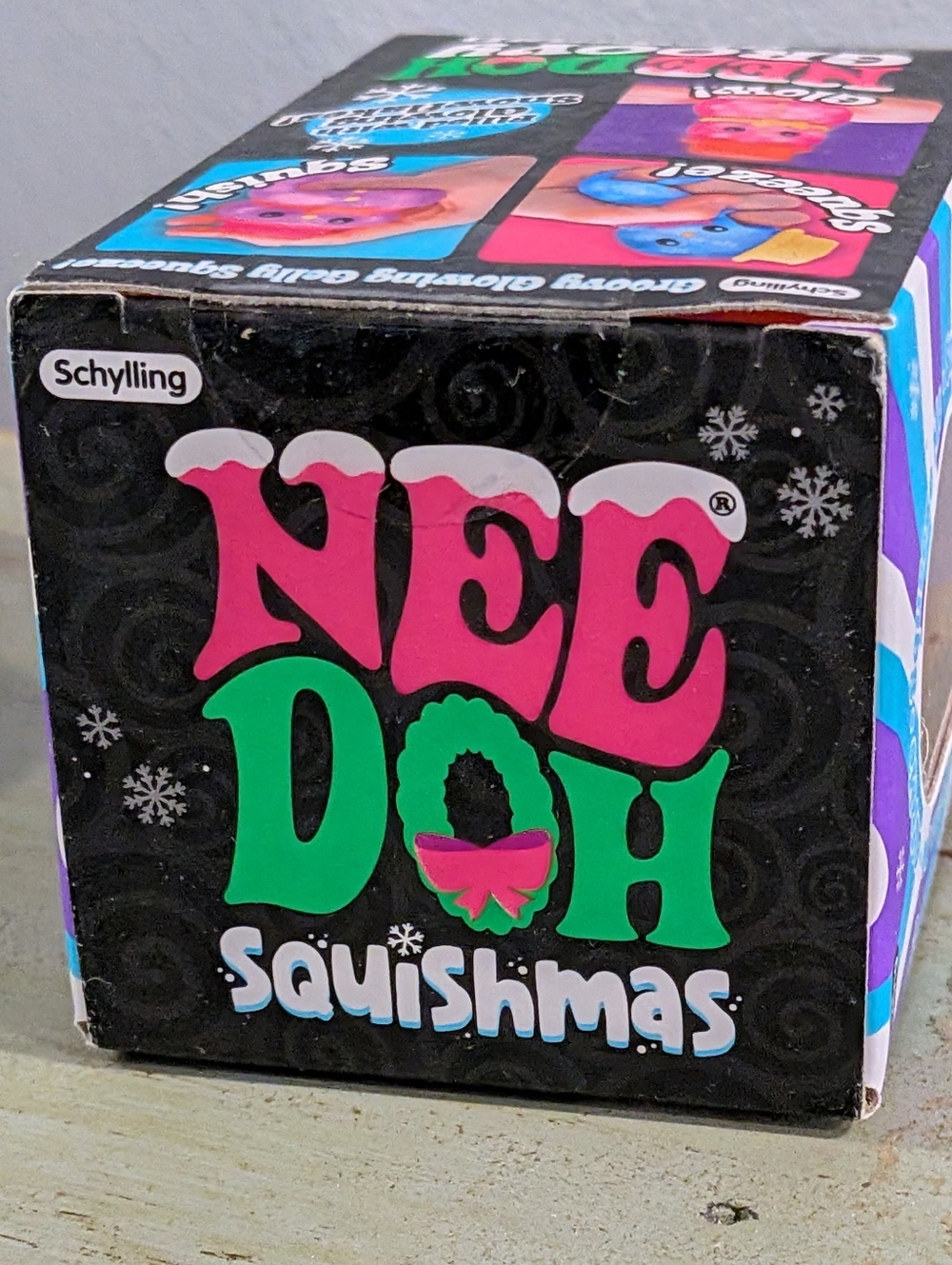 Schylling NeeDoh Groovy Glowman Snowman New In Big Stress Toy - Picture 4 of 4
